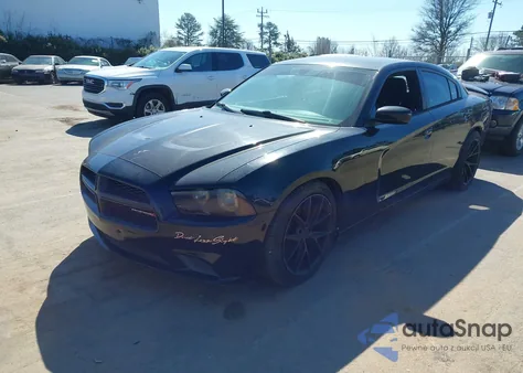 2014 Dodge Charger Police z USA, uszkodzony, nr VIN 2C3CDXAT7EH180619